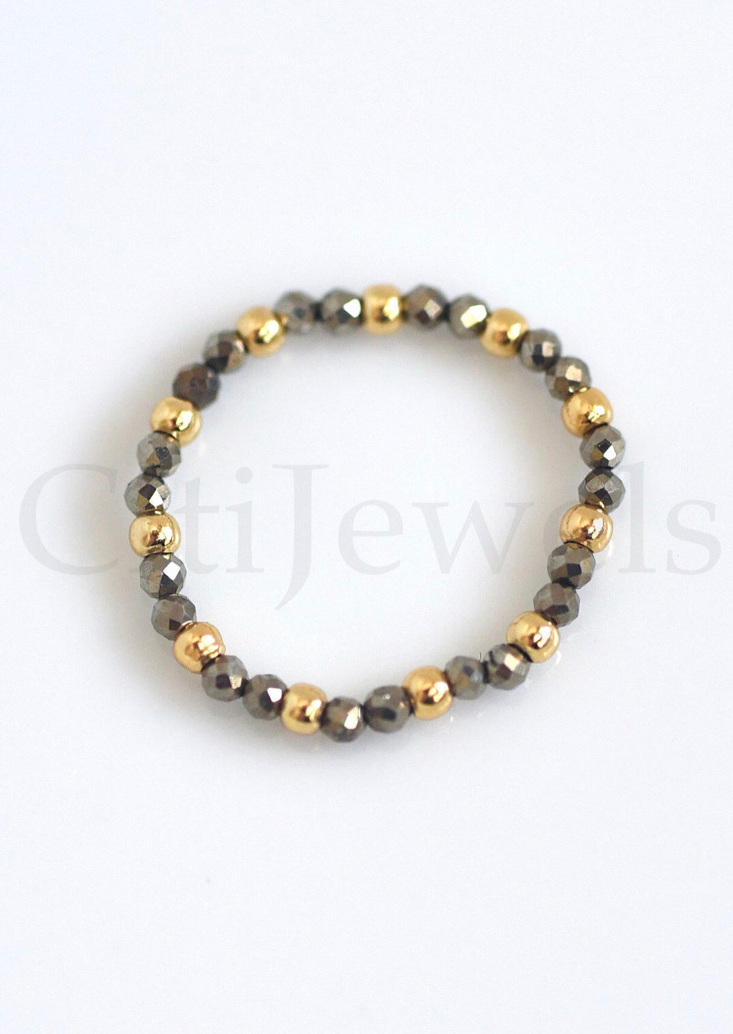 Stretchable Beaded Rings