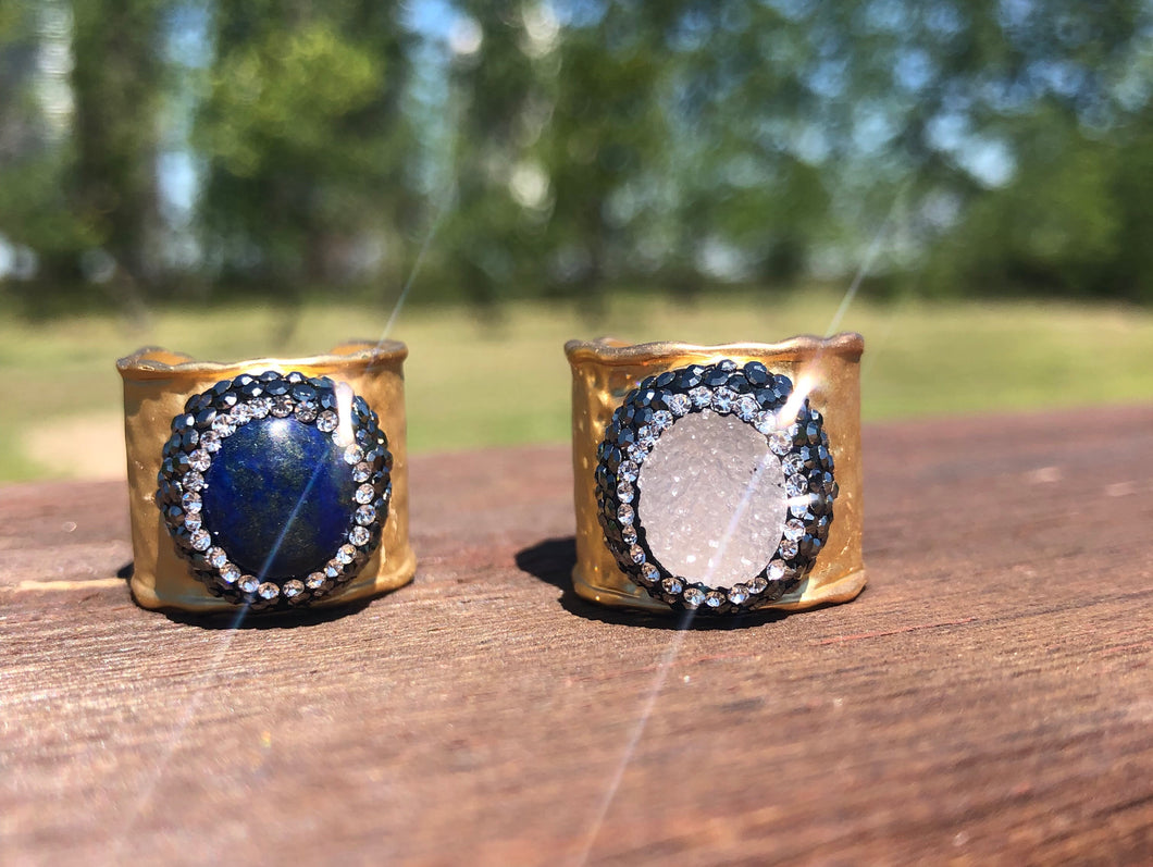 Gold Cigar Rings